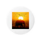 🐘チャーンショップ🐘の🐘Happy THAILAND ELEPANT DAY Tin Badge