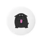 MOMOFUKU_百福の黒パグ/缶バッチ Tin Badge