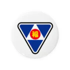 原田専門家のパ紋No.3318 福 Tin Badge