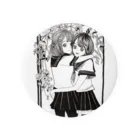 🌼*ﾟがーべらめらん*ﾟ🌼のセーラー服少女 Tin Badge