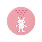 AROMA☆LOVELYのLOVELY♡RABBIT Tin Badge