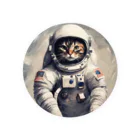 e-necoshopの宇宙飛行士猫さん Tin Badge