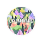 Rico294のカラフルテントでGO CAMPING 2 Tin Badge