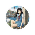 the blue seasonの松井 美穂（まつい みほ） Tin Badge