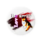 もふもふ犬ソア君SHOPのBe smile♡ Tin Badge