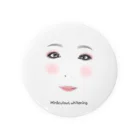 Cafeฅ•ω•ฅじゅんのMiraculous whitening  Tin Badge