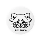 あんみさんのSMILE RED PANDA 缶バッジ