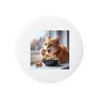 Shiba_IncのBones & Cats（骨 & 猫） Tin Badge