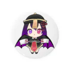 悪魔たぬきの黒娘の販売店！のキョンシー 黒娘♡ 캔뱃지