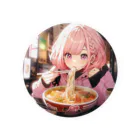 ぶーたんのラーメンをたべる女の子 缶バッジ