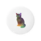 ageha(アゲハ)のくろねこ Tin Badge