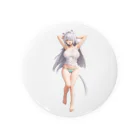 KAZAHANAのネコミミ少女のおはようございます！ Tin Badge