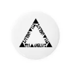 TRI▲NGLISHの#02👽ピラミッドパワー Tin Badge