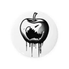 alphayouのホラーデザインアップル Tin Badge
