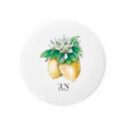 OMATSUの花と檸檬 Tin Badge