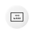 1313 by B.B.Bのボックスロゴ Tin Badge
