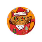 MAのクリスマスにゃんこ Tin Badge