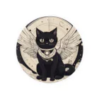 宇宙黒猫キョロちゃんの宇宙黒猫キョロちゃん(ノスタルジー) Tin Badge