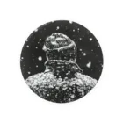 Ryo’s Art ShopのA Man in Snow Tin Badge