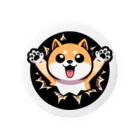 ショップリトのしば犬きくまるグッズ Tin Badge