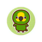 いんこ屋堂のキソデボウシインコ Tin Badge