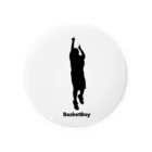BasketBoyのＢasketBoy 缶バッジ