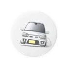 しろヤギのお店のKCARディフォルメイラスト Tin Badge