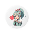 二頭身キャラが好きですの群馬っ子 Tin Badge