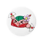 『桜モチ。彩』の晴れ着わっしょい桜モチ。さん Tin Badge