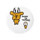 鹿と仏 SHIKA TO HOTOKEの鹿と仏 Tin Badge