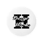 HDWのH DESIGNWORKS ロゴグッズ Tin Badge