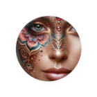 女神🌟曼荼羅のMANDALA MAKEUP  Tin Badge