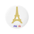 ALOHA from HAWAII 〜ハワイから愛を込めて〜の2024 PARIS パリ フランス旅行アイテム 缶バッジ