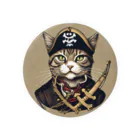 Jj-O_O-Jjの猫海賊団シリーズ★バロン船長 Tin Badge