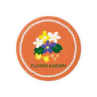 REDMOON_SAPPOROのFlower garden2 Tin Badge