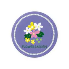 REDMOON_SAPPOROのFlower garden3 Tin Badge