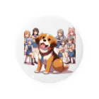 Dog Selectionのアニメ風　アイテム Tin Badge