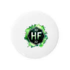 science closet（科学×ファッション）の元素シリーズ　~ハフニウム Hf~ Tin Badge