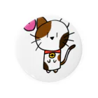 ねこ日和のねこ日和（ぶち猫） Tin Badge