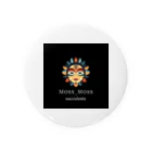 Moss_Moss succulentsのMoss_Moss _succulent Tin Badge