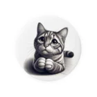 Amyaymのおねだり猫 Tin Badge