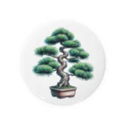 shizen_haの盆栽 Tin Badge