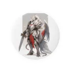 ファンタジー屋の竜獣人の騎士隊長 Tin Badge