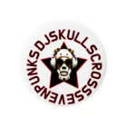 C7PUNKSのDJ SKULL 229 Tin Badge