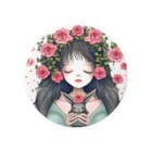 momosoramiaの少女とウサギの薔薇物語 Tin Badge