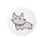 イソギンチャクのクマノミのねむいねこ Tin Badge