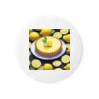 MogMog96-46のレモンのケーキ Tin Badge