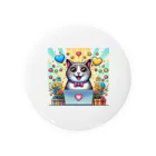 katohkouchiのCreate_an_illustration_of_a_cat_that_looks_incredi_new Tin Badge