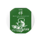 ConversationStarterのお茶シャツ緑茶 Tin Badge