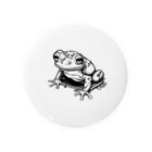 larva_frogのfrog Tin Badge